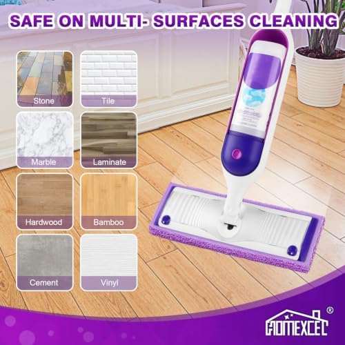 HOMEXCEL Microfiber Mop Pads 10 Pack - Image 7