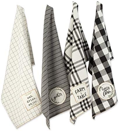 DII Home Sweet Farmhouse Kitchen Collection, Dishtowel Set by DII