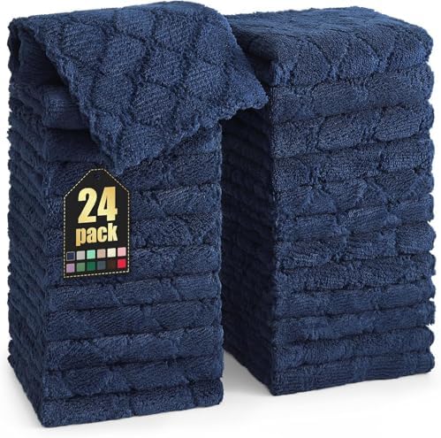 Homaxy 24 Pack Super Soft & Absorbent Dish Cloths by Homaxy