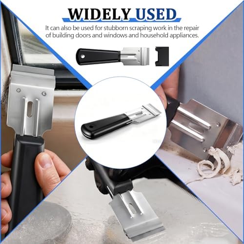 4 Pcs Wide Windshield Pinchweld Scraper Sticker Removal Tool - Image 6