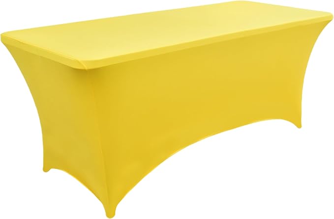 10-Pack 6ft Spandex Table Covers - Image 9