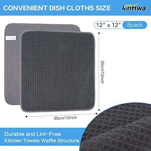 KinHwa Dish Cloths for Washing Dishes - Image 3