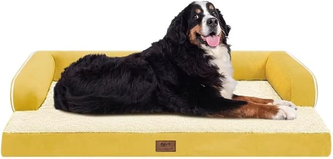 Large Dog Bed Orthopedic Washable by Mekiy