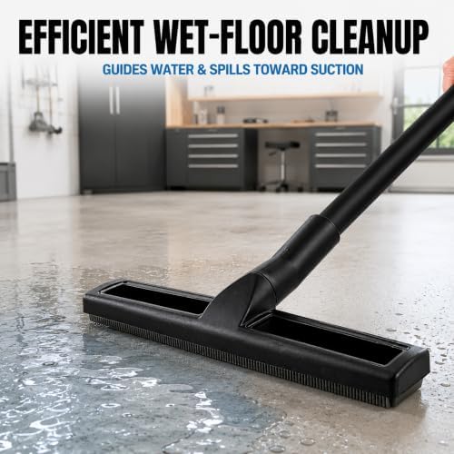 1.25” Squeegee Floor Tool for Wet/Dry Vacuums – Water Removal Attachment - Image 5