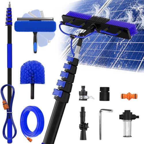 Buyplus 30FT Reach Solar Panel Cleaning Brush Kit by Buyplus