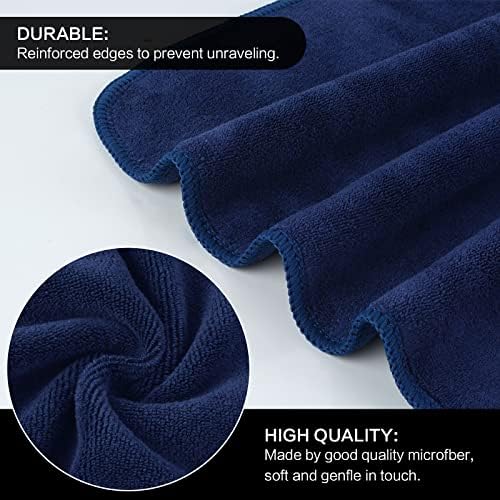 SINLAND Microfiber Facial Cloths Fast Drying Washcloth 12inch x 12inch - Image 3