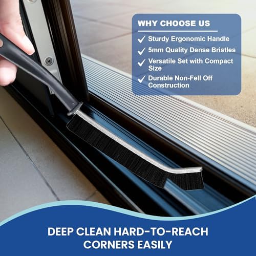 7Pcs Crevice Cleaning Brush, Toilet Brush, Used in Narrow Corner Tight Spaces - Image 3