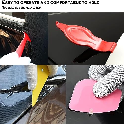 JIURUN 41-Piece Car Window Tint Kit & Vinyl Wrap Tools | Scratch-Free Felt - Image 4