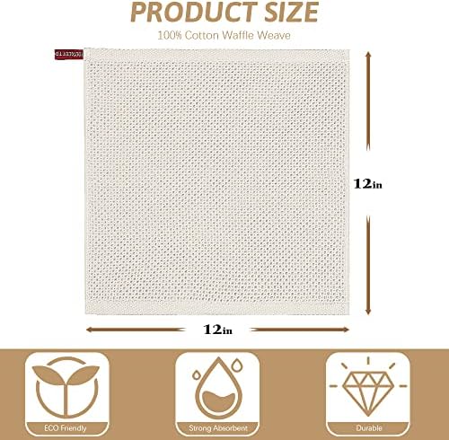 Nialnant 6 Pack Dish Cloths, Soft Absorbent Quick Drying Dish Towels - Image 2