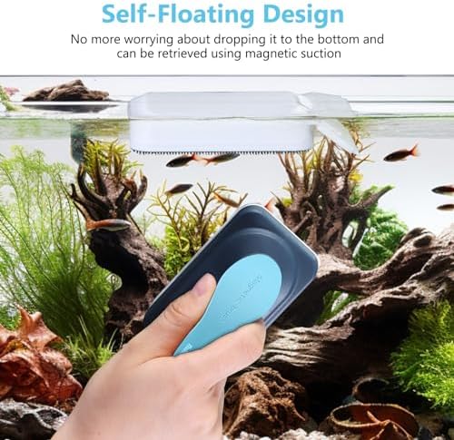 fishkeeper Aquarium Magnetic Glass Cleaner, Fish Tank Algae Cleaning Tool - Image 4