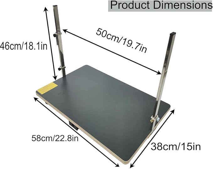 110V Hot Wire Foam Cutter, 22.8" x 15", 72W Professional Heat Cutting Machine for Foam, Sponge, EPE, Ribbon, KT Board, Adjustable Angle