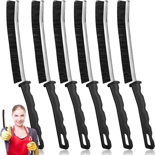 Crevice Cleaning Brush Set, Hard Bristle Gap Cleaning Tool, Ultra-Fine Nylon by BuyNow