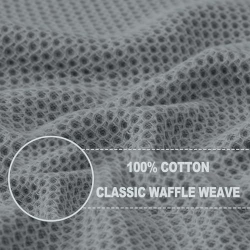 Homaxy 100% Cotton Waffle Weave Kitchen Towels - Image 2