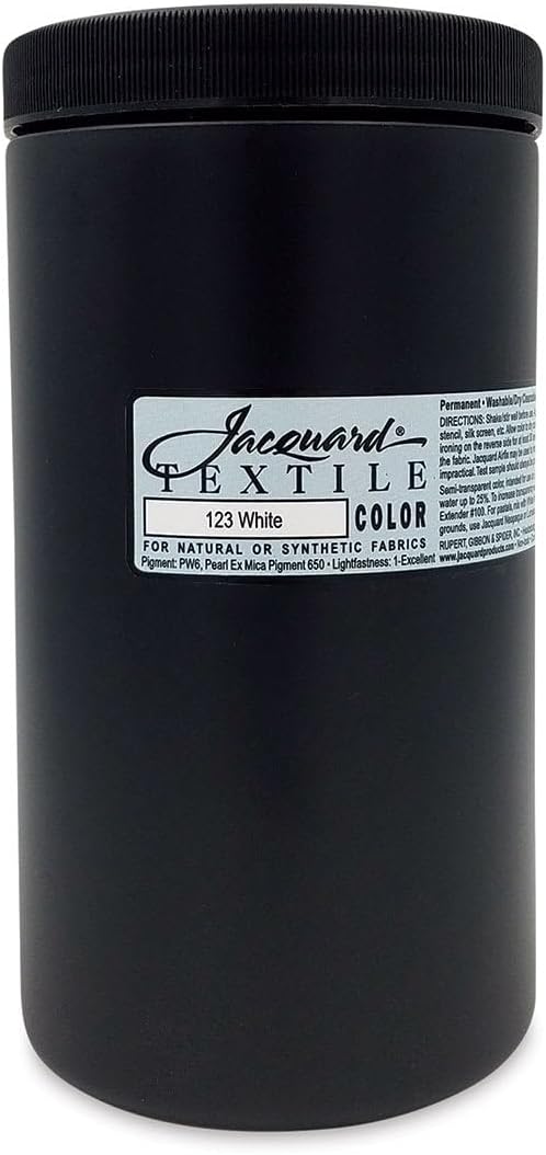 Jacquard Textile Color White by Jacquard