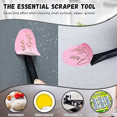 Minatee 18 Pcs Carbon Fiber Plastic Scrapers Cleaning Tool Non-scratch Plastic - Image 7