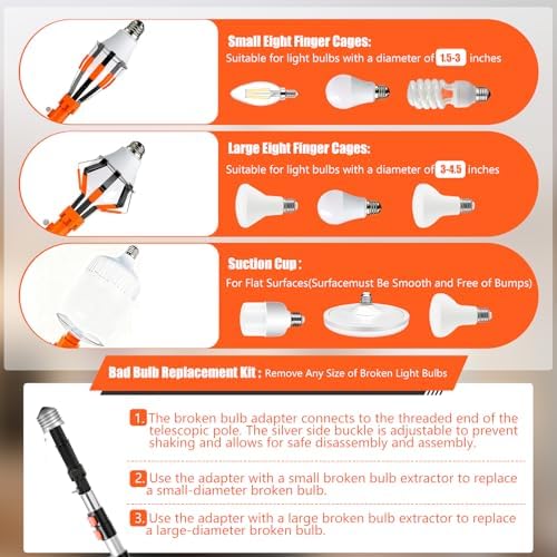 26FT Light Bulb Changer Kit - Image 4