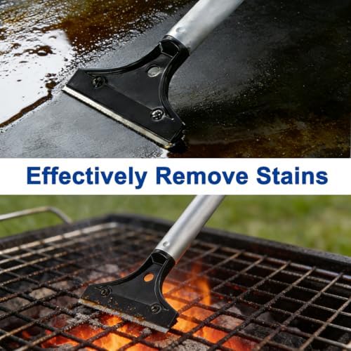 CELOX Grill Scraper, Heavy Duty Flat Top BBQ Grill Scraper - Image 3