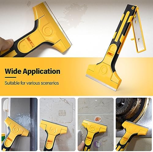 Gomake Razor Blade Scraper Tool Wall Paint Window Glass Scraper - Image 3