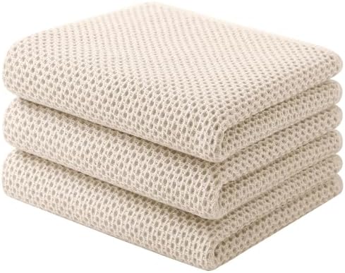 Homaxy 100% Cotton Waffle Weave Kitchen Towels by Homaxy