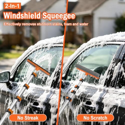 22FT Reach 6-in-1 Car Wash Brush Kit - Image 5