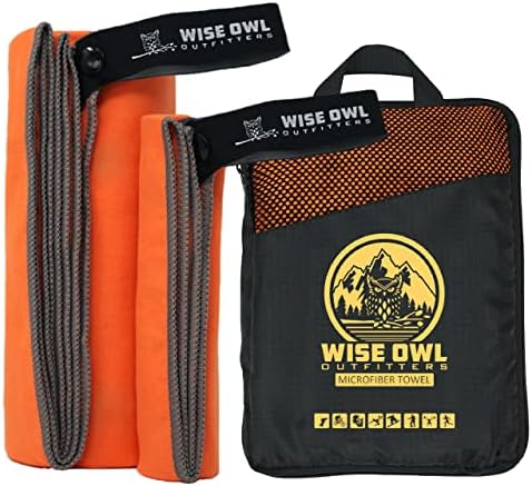 Wise Owl Outfitters Microfiber Camping Towel by WiseOwlOutfitters