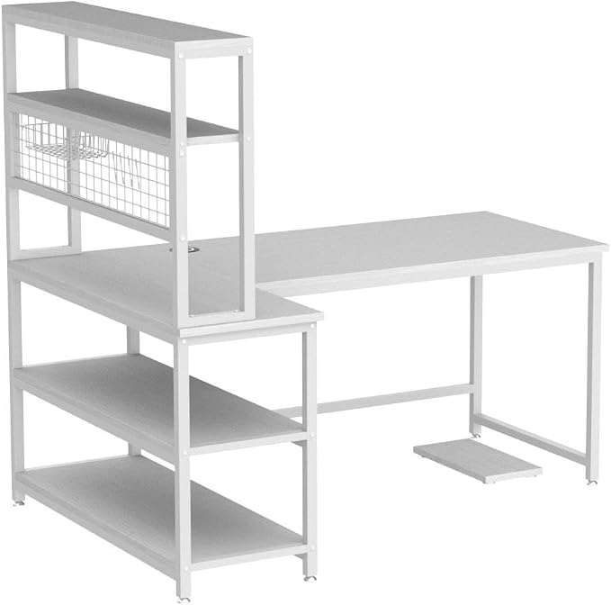 Tribesigns 55" Large Computer Desk - Image 4