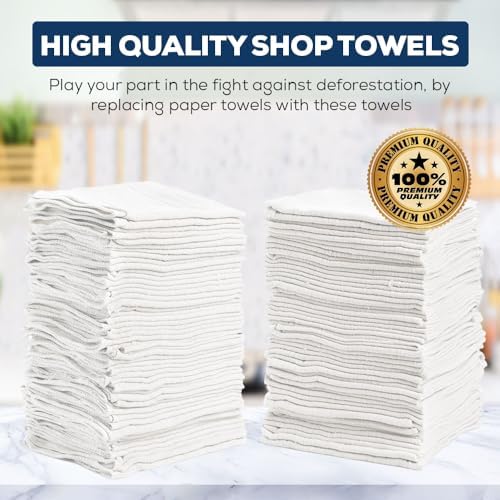 Simpli-Magic 79100 Shop Towels, Basic White - Image 2