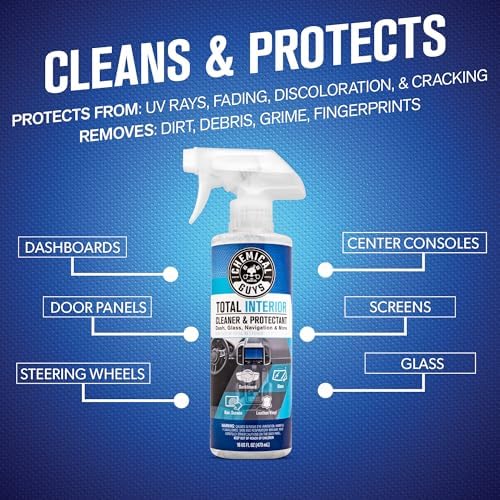 Chemical Guys Total Interior Cleaner, Protectant & Car Detailer, 32 oz - Image 2