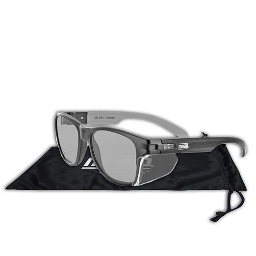 MAGID Y50 Safety Glasses for Construction | Black Frame — 12-Pack, ANSI Z87.1+ - Image 3
