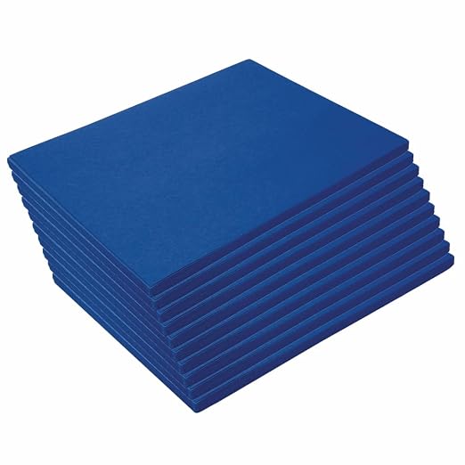 Colorations 9" x 12" Mediumweight Blue Construction Paper, 500 Sheets | Bulk by Colorations