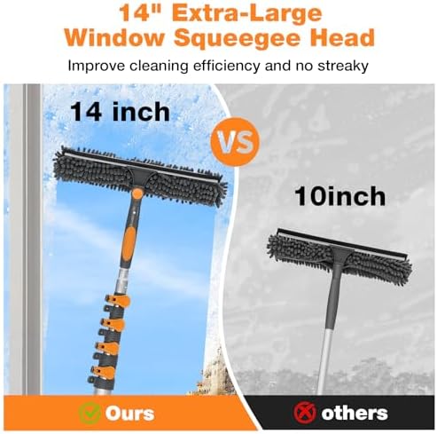 20FT Reach Window Squeegee - Image 2