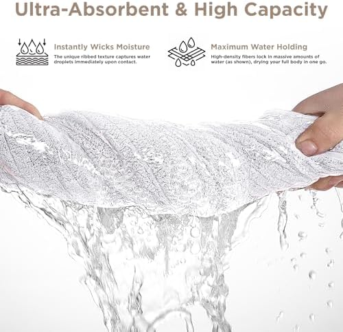 8 Piece Bath Towels Set, 2 Oversized 35 * 70 in Bath, 2 Hand, 4 Wash - Image 5