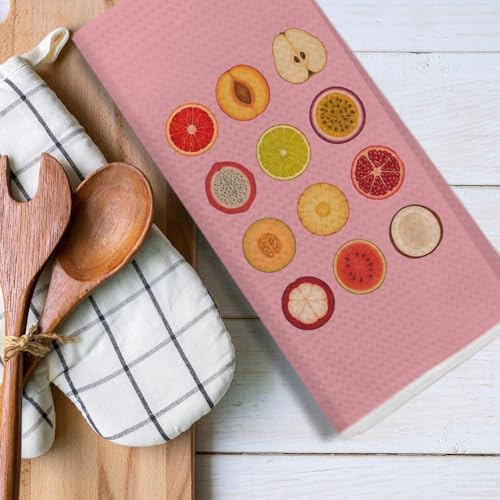 Feminist Fruit Kitchen Towels 16x24 Inch Set of 2, Women Empowerment Gifts - Image 6