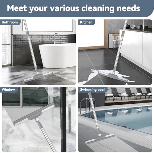 Floor Squeegee with 180° Rotating Head, Squeegee - Image 5