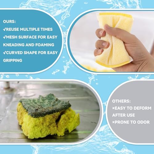 MAQIHAN Sponges Kitchen Scrubbing Pad - Image 5