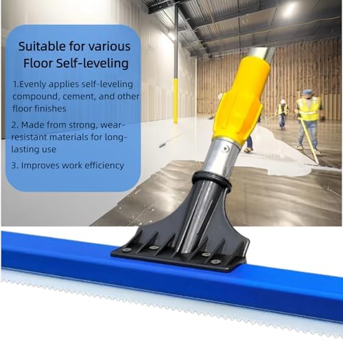 16in Epoxy Squeegee, Teeth Notched Squeegee - Image 2