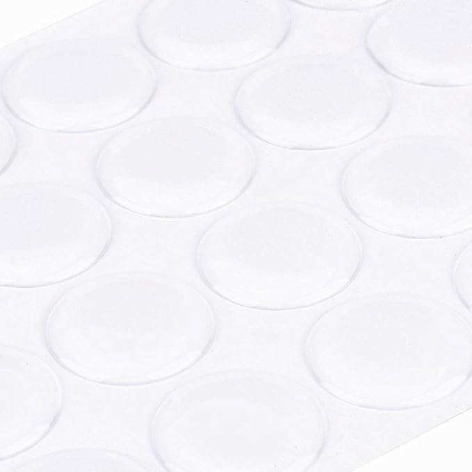 1 Inch Epoxy Stickers Craft Bottle Caps Stickers for Hair Bows Pendants Scrapbooks 100 PCS 200PCS (Clear1, Quantity:100)