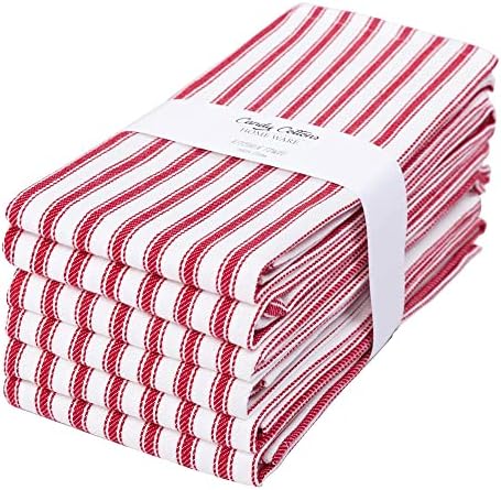 Stripe Kitchen Dish Towels by CandyCottons