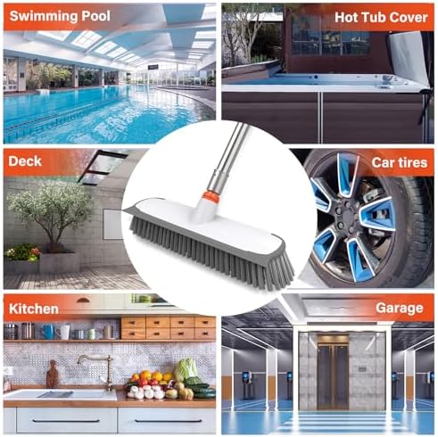 ITTAR Floor Scrub Brush & V-Shape Grout Brush - Image 7