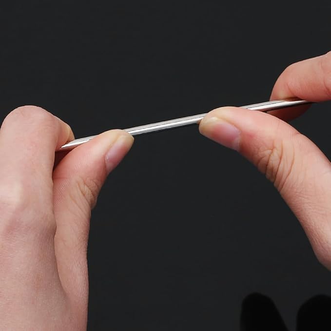10" Professional Upholstery Needle 25cm length 3mm thickness, Big Eye Hand Sewing Needles for Stitching and Crafting Projects
