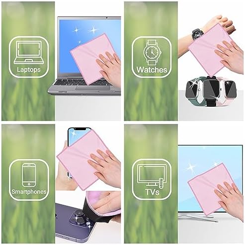 Eco-Fused Microfiber Cleaning Cloths Double-Sided - Image 5
