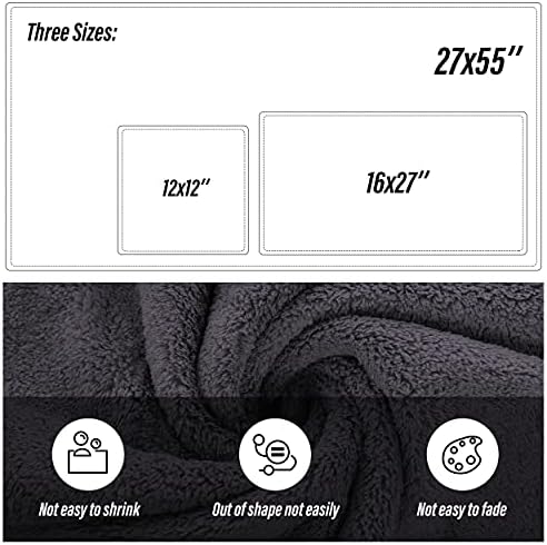 MOONQUEEN Ultra Soft Towel Set-Quick Drying-2 Bath Towels 2 Hand Towels 2 - Image 2