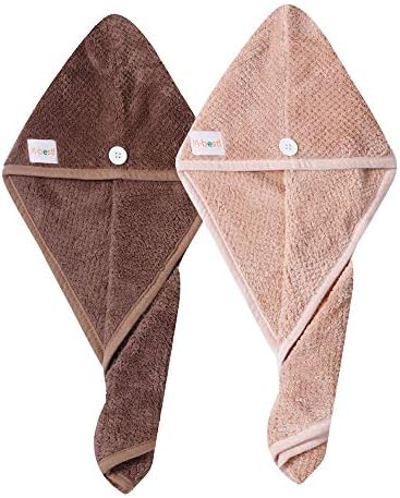 M-bestl 2 Pack Hair Drying Towels, Hair Wrap Towels, Absorbent Microfiber Hair - Image 5