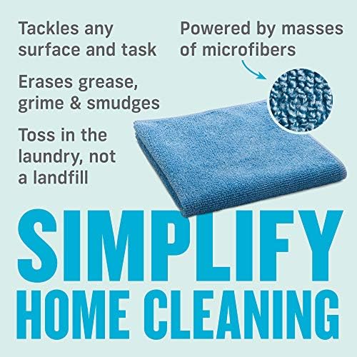 E-Cloth General Purpose Cleaning Cloth Kit, Reusable Cleaning Towel, 8 Pack - Image 3