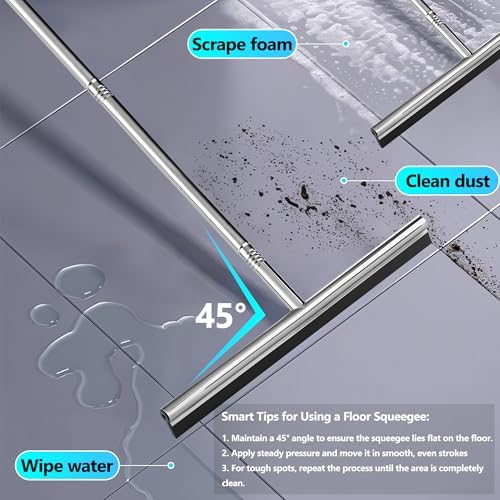 Professional Heavy-Duty Floor Squeegee, - Image 3