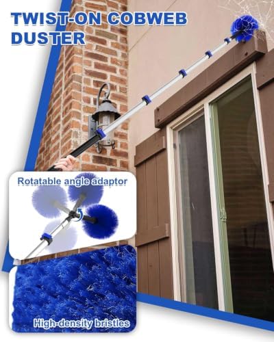 30Ft Reach Solar Panel Cleaning Brush Kit - Image 5