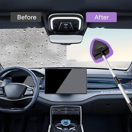 Qydipclin 10pcs Windshield Cleaning Tool Car Interior Window Cleaner Kit - Image 4
