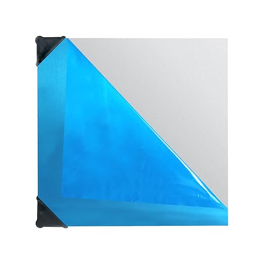 2 Pieces 6061 T651 Aluminum Sheet Metal 6 x 6 x 1/8 (0.125") Inch Thickness Rectangle Metal Plate, 3mm Aluminum Sheet, Plate for Crafting, Industry