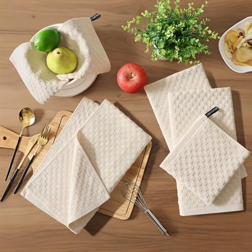 Homaxy 100% Cotton Terry Kitchen Towels - Image 5