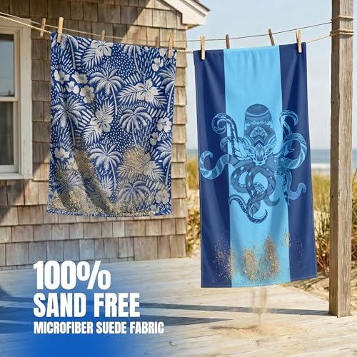 Utopia Towels Thin Lightweight Microfiber Beach Towel 2 Pack 32x71 Inch - Image 4